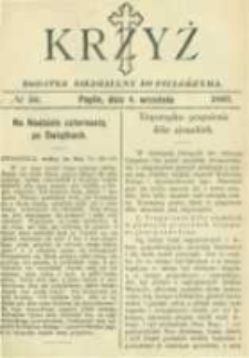 Krzyż: dodatek niedzielny do "Pielgrzyma". 1887.09.04 No36