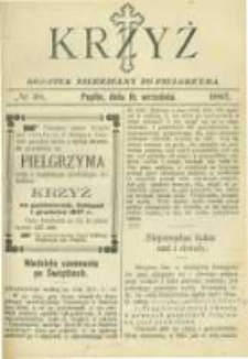 Krzyż: dodatek niedzielny do "Pielgrzyma". 1887.09.18 No38