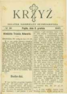 Krzyż: dodatek niedzielny do "Pielgrzyma". 1887.12.11 No50