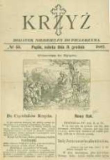Krzyż: dodatek niedzielny do "Pielgrzyma". 1887.12.31 No53