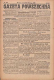 Gazeta Powszechna 1925.02.19 R.6 Nr40