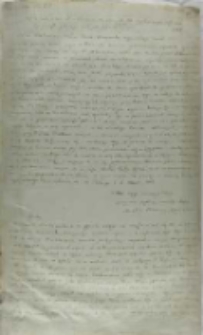 Kopia listu Stanisława z Tarnowa kasztelana sandomierskiego do Jana Zbigniewa Ossolińskiego wojewody sandomierskiego, ze Stobnicy 06.03.1616