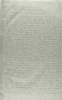 Kopia listu Jana Karola Chodkiewicza do króla Zygmunta III, z obozu pod Dorpadem 28.01.1603