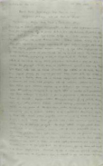 Kopia listu Wawrzyńca Goślickiego biskupa poznańskiego do kr&oacute;la Zygmunta III, z Buku 27.02.1604