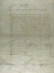 List Simeona Mohyły hospodara mołdawskiego do króla Zygmunta III, z Torhowicy 11.01.1601