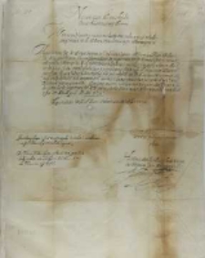 List Jeremiego Mohyły hospodara mołdawskiego do króla Zygmunta III, z Jassów 12.04.1602