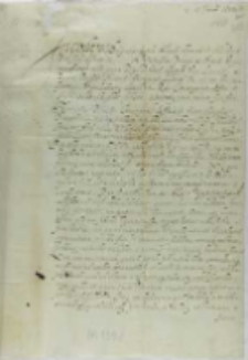 List Jakuba kr&oacute;la Anglii do kr&oacute;la Zygmunta III, 17.02.1603
