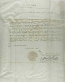 List Jeremiego Mohyły hospodara mołdawskiego do stan&oacute;w, z Jass&oacute;w 31.01.1603