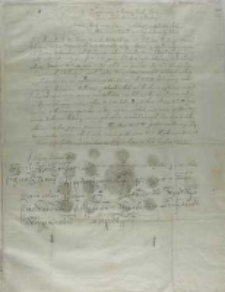 List obywateli maltańskich do kr&oacute;la Zygmunta III, z Jass&oacute;w 10.02.1603