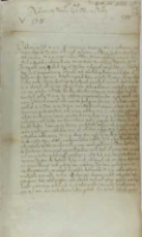 List Michała z Konopatu podkomorzego chełmińskiego do kr&oacute;la Zygmunta III, z Konopatu 20.07.1603