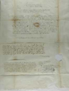 List Jeremiego Mohyły hospodara mołdawskiego do kr&oacute;la Zygmunta III, Sapotanich 28.11.1603