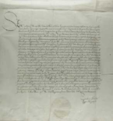 List kr&oacute;la Zygmunta III do sułtana Ahmeda I, z Warszawy 03.04.1606