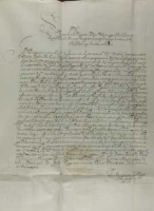 List króla Zygmunta III do wielkiego wezyra, z Warszawy 03.04.1606