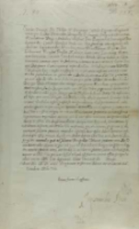 List króla Zygmunta III do Filipa IV króla Hiszpanii, Warszawa 1613