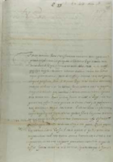 List Piotra Giron Xięcia Ossuny do króla Zygmunta III, z Panormy 04.04.1614