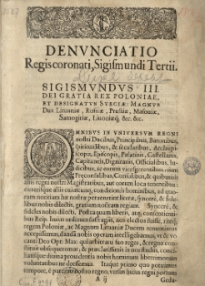 Przywileie y Constitucie seymu Walnego Koronaciey Krolewskiey 1588 [rz.]