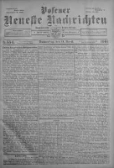 Posener Neueste Nachrichten mit Humoristischer Gratis Beilage 1901.04.11 Nr554