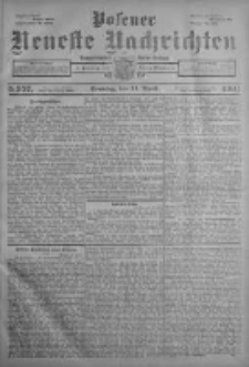 Posener Neueste Nachrichten mit Humoristischer Gratis Beilage 1901.04.14 Nr557