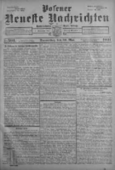 Posener Neueste Nachrichten mit Humoristischer Gratis Beilage 1901.05.30 Nr594