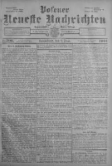 Posener Neueste Nachrichten mit Humoristischer Gratis Beilage 1901.06.01 Nr596