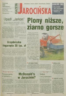 Gazeta Jarocińska 2002.08.02 Nr31(616)