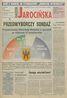 Gazeta Jarocińska 2002.10.25 Nr43(628)