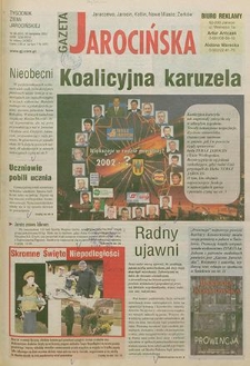 Gazeta Jarocińska 2002.11.15 Nr46(631)