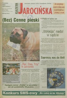 Gazeta Jarocińska 2002.12.13 Nr50(635)