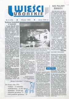 Wieści Lubońskie 1992.03 Nr3(16)