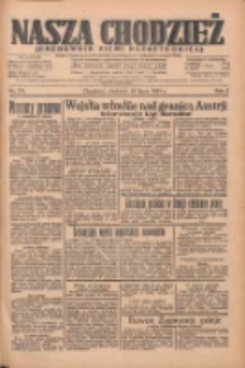Nasza Chodzież: organ poświęcony obronie interes&oacute;w narodowych na zachodnich ziemiach Polski 1934.07.29 R.5 Nr171