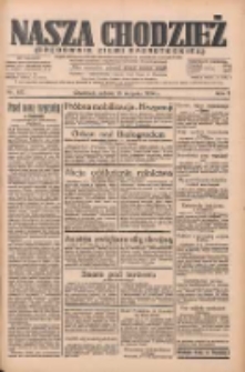 Nasza Chodzież: organ poświęcony obronie interes&oacute;w narodowych na zachodnich ziemiach Polski 1934.08.18 R.5 Nr187
