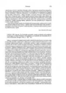 Strzelczyk, Jerzy, recenzja: Verena Epp, Amicitia. Zur Geschichte personaler, sozialer, politischer und geistlicher Beziehungen im fruhen Mittelalter, Stuttgart 1999