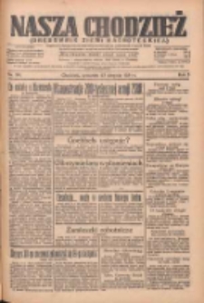 Nasza Chodzież: organ poświęcony obronie interes&oacute;w narodowych na zachodnich ziemiach Polski 1934.08.23 R.5 Nr191