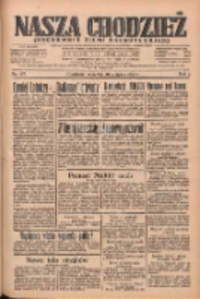 Nasza Chodzież: organ poświęcony obronie interes&oacute;w narodowych na zachodnich ziemiach Polski 1934.08.30 R.5 Nr197