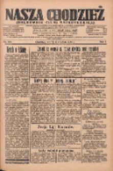 Nasza Chodzież: organ poświęcony obronie interes&oacute;w narodowych na zachodnich ziemiach Polski 1934.09.04 R.5 Nr201