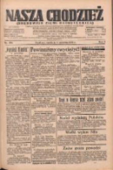 Nasza Chodzież: organ poświęcony obronie interes&oacute;w narodowych na zachodnich ziemiach Polski 1934.09.09 R.5 Nr206
