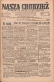 Nasza Chodzież: organ poświęcony obronie interes&oacute;w narodowych na zachodnich ziemiach Polski 1934.09.12 R.5 Nr208