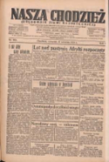 Nasza Chodzież: organ poświęcony obronie interes&oacute;w narodowych na zachodnich ziemiach Polski 1934.09.13 R.5 Nr209