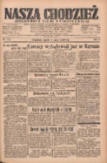 Nasza Chodzież: organ poświęcony obronie interes&oacute;w narodowych na zachodnich ziemiach Polski 1934.09.14 R.5 Nr210