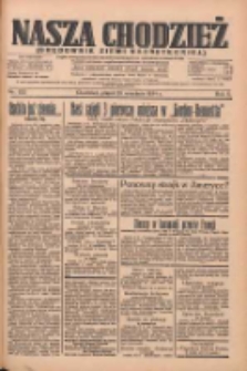 Nasza Chodzież: organ poświęcony obronie interes&oacute;w narodowych na zachodnich ziemiach Polski 1934.09.28 R.5 Nr222