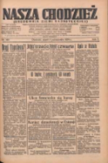 Nasza Chodzież: organ poświęcony obronie interes&oacute;w narodowych na zachodnich ziemiach Polski 1934.10.05 R.5 Nr228