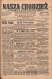 Nasza Chodzież: organ poświęcony obronie interes&oacute;w narodowych na zachodnich ziemiach Polski 1934.11.28 R.5 Nr273