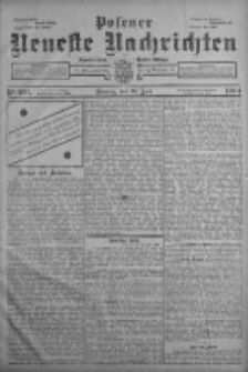 Posener Neueste Nachrichten mit Humoristischer Gratis Beilage 1901.06.30 Nr621