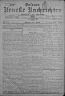 Posener Neueste Nachrichten mit Humoristischer Gratis Beilage 1902.01.01 Nr776