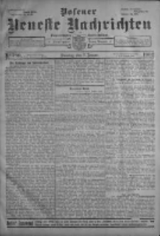 Posener Neueste Nachrichten mit Humoristischer Gratis Beilage 1902.01.07 Nr780
