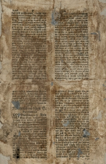 Modlitwy na dni apostołów Piotra, Jakuba, Bartłomieja i Mateusza