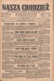 Nasza Chodzież: organ poświęcony obronie interes&oacute;w narodowych na zachodnich ziemiach Polski 1935.02.12 R.6 Nr35