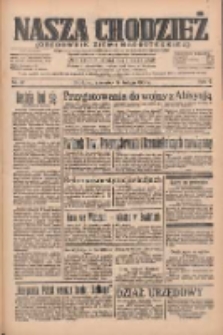 Nasza Chodzież: organ poświęcony obronie interes&oacute;w narodowych na zachodnich ziemiach Polski 1935.02.14 R.6 Nr37