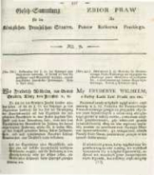 Gesetz-Sammlung für die Königlichen Preussischen Staaten. 1824 No7