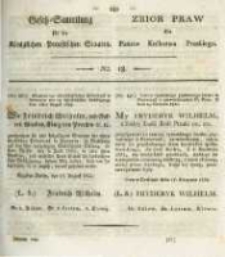 Gesetz-Sammlung für die Königlichen Preussischen Staaten. 1824 No18